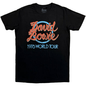 DAVID BOWIE 1978 World Tour