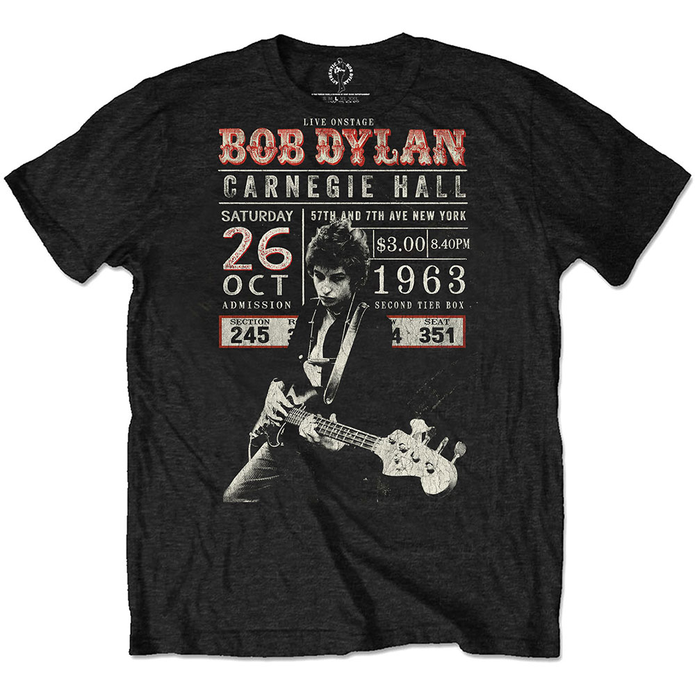 BOB DYLAN Carnegie Hall 63
