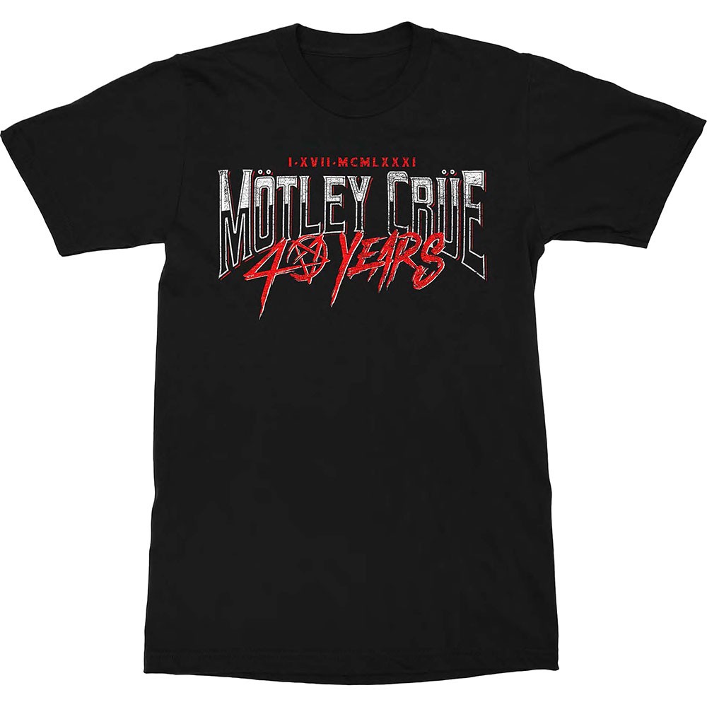 MOTLEY CRUE 40 Years