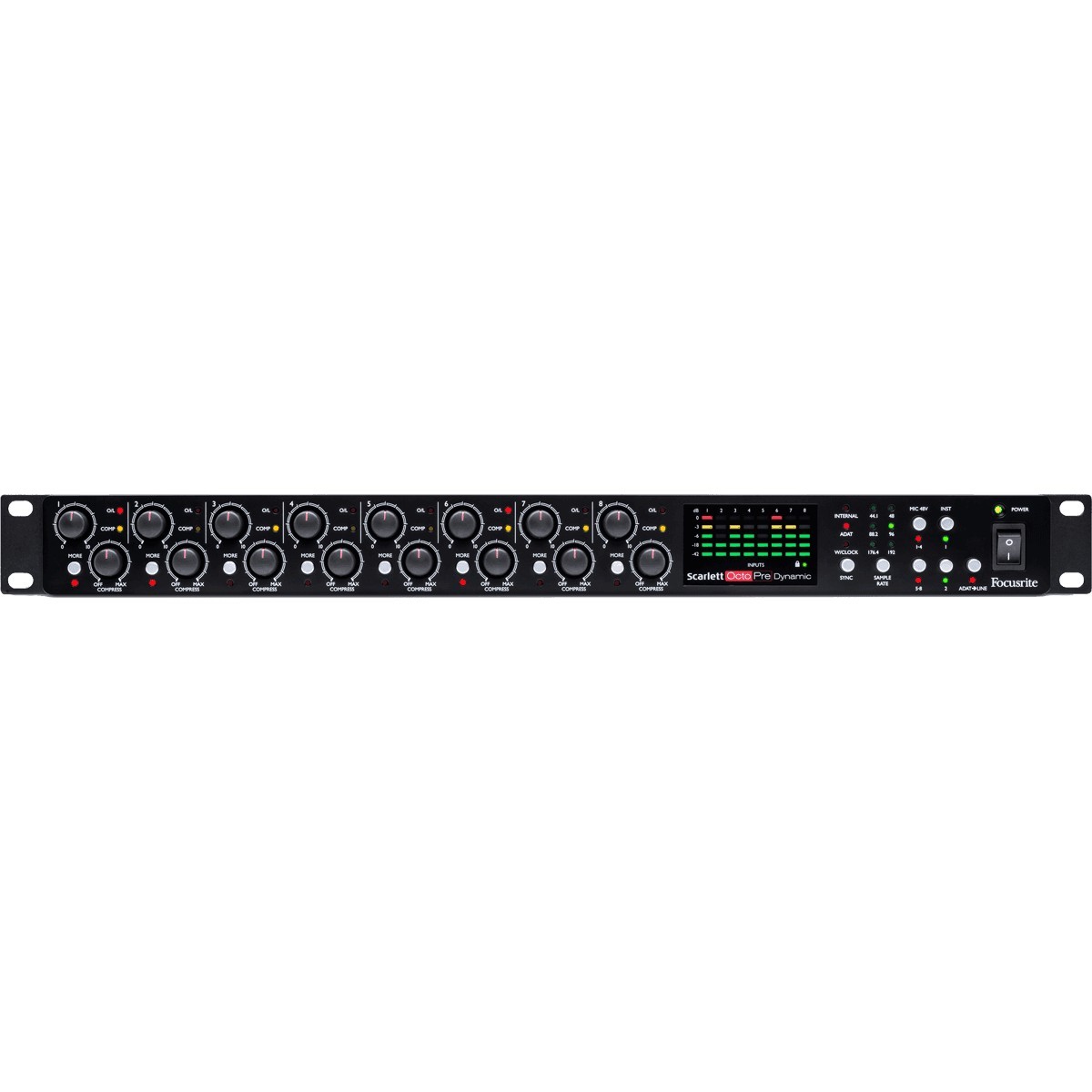 FOCUSRITE Scarlett OctoPre Dynamic FOCUSRITE Scarlett OctoPre Dynamic