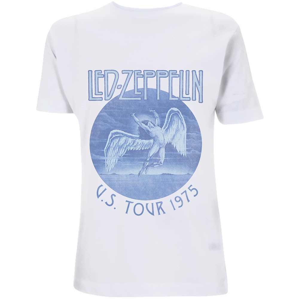 LED ZEPPELIN Tour 75 Blue Wash