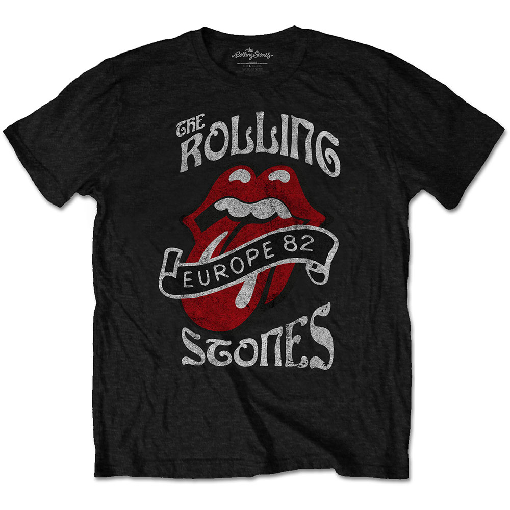 T-shirt THE ROLLING STONES Europe '82 Tour