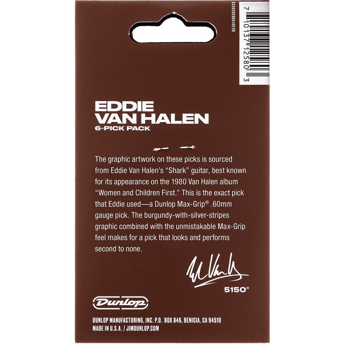 DUNLOP Médiators EVH Shark