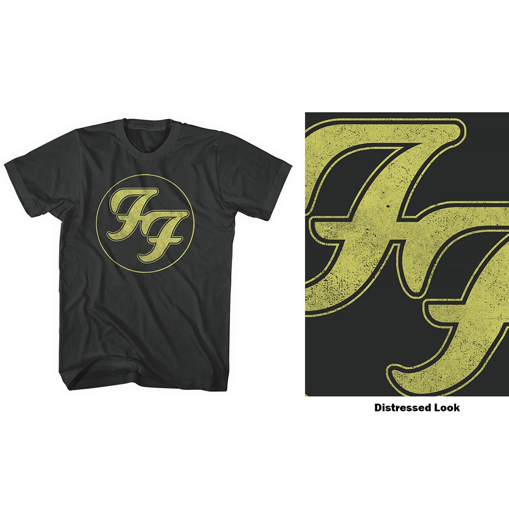 FOO FIGHTERS Distressed FF Logo