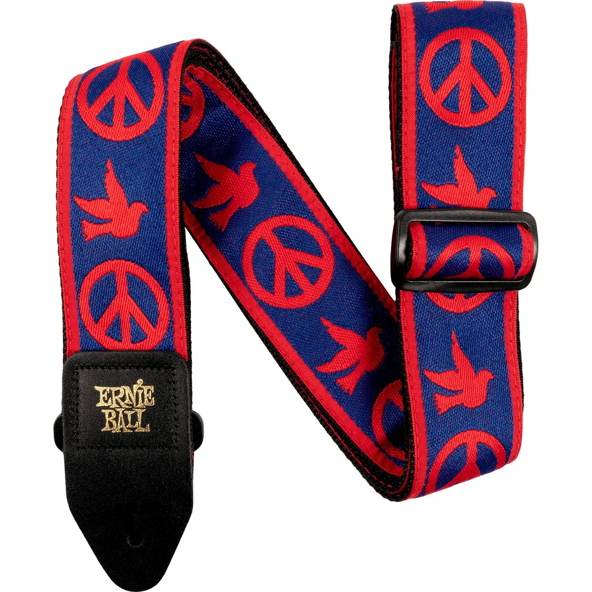 ERNIE BALL Sangle Jacquard Peace Love Dove