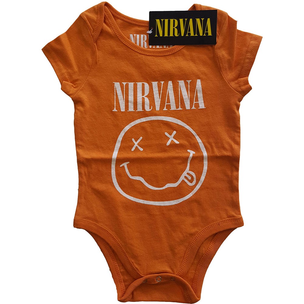 NIRVANA White Smiley