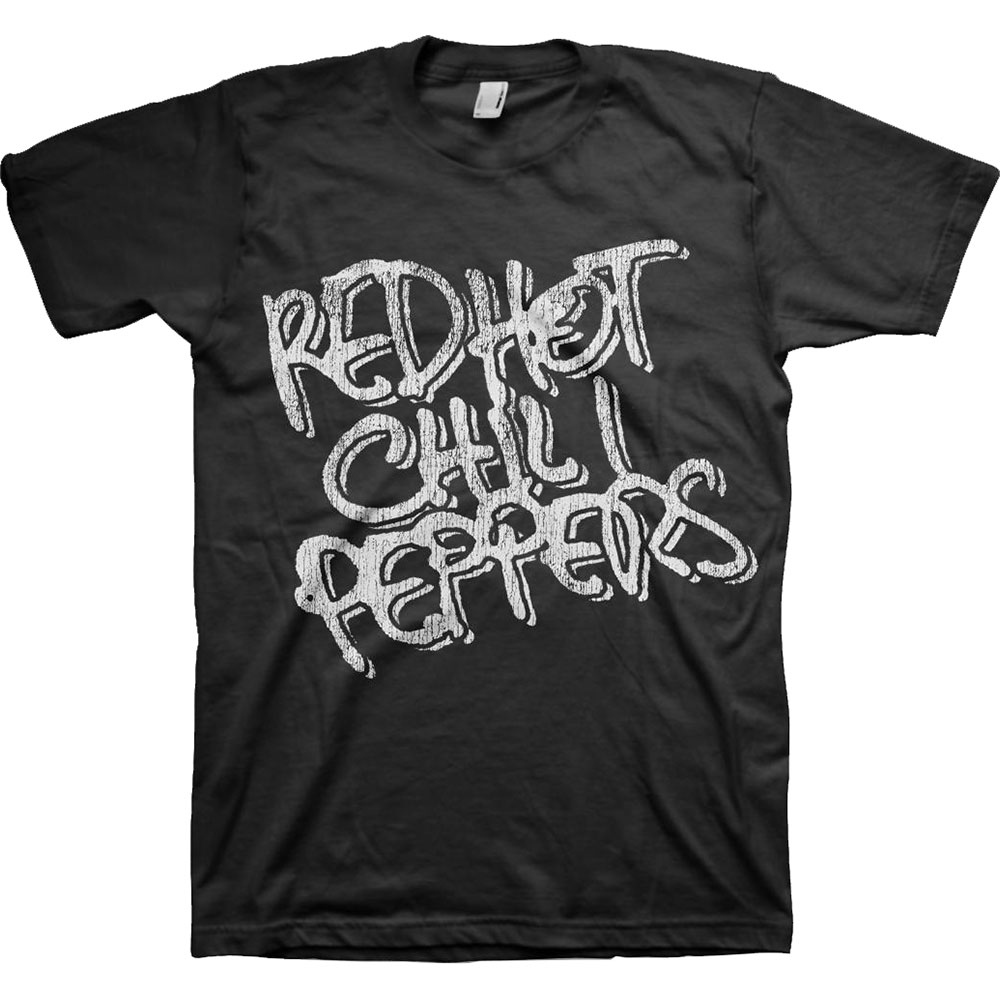 RED HOT CHILI PEPPERS Black & White Logo