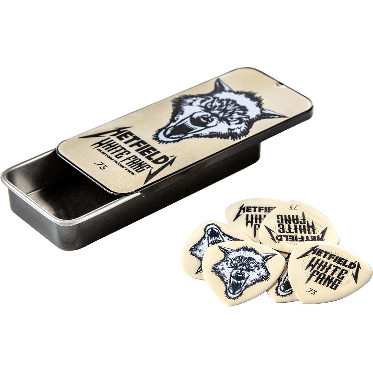 DUNLOP Pick Tin Hetfield’s White Fang