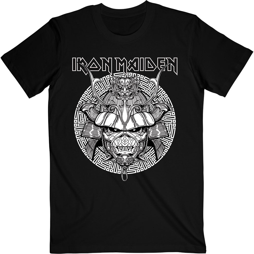 IRON MAIDEN Samurai Graphic White