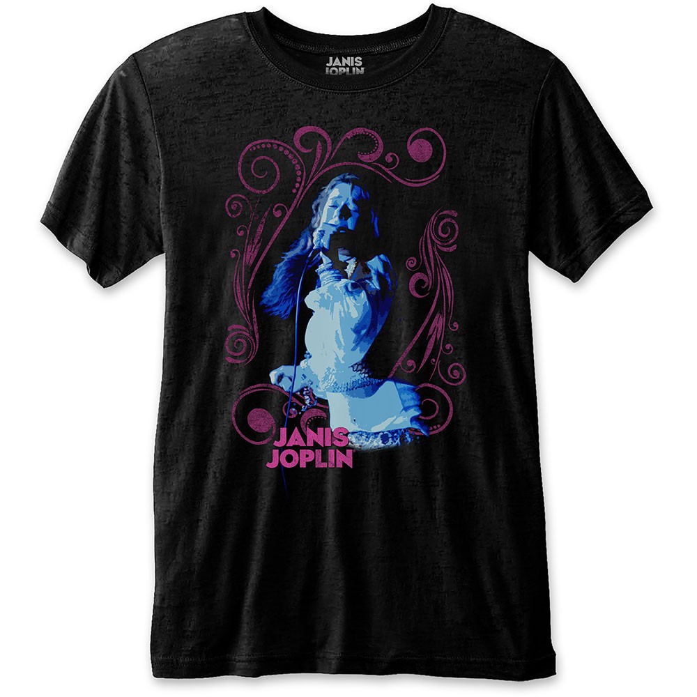JANIS JOPLIN Floral Frame