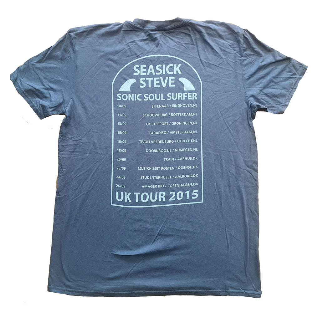T-shirt SEASICK STEVE Sonic Soul Surfer