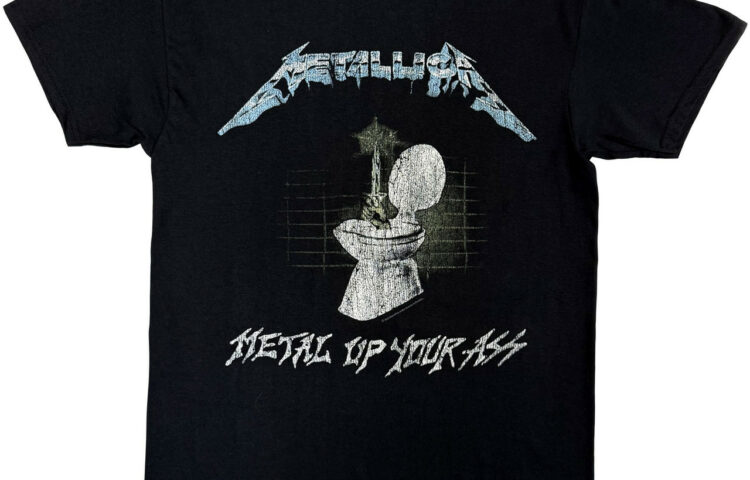 T-shirt METALLICA Metal Up Your Ass