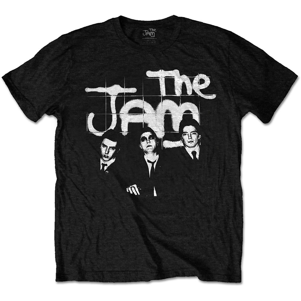 T-shirt THE JAM B&W Group Shot