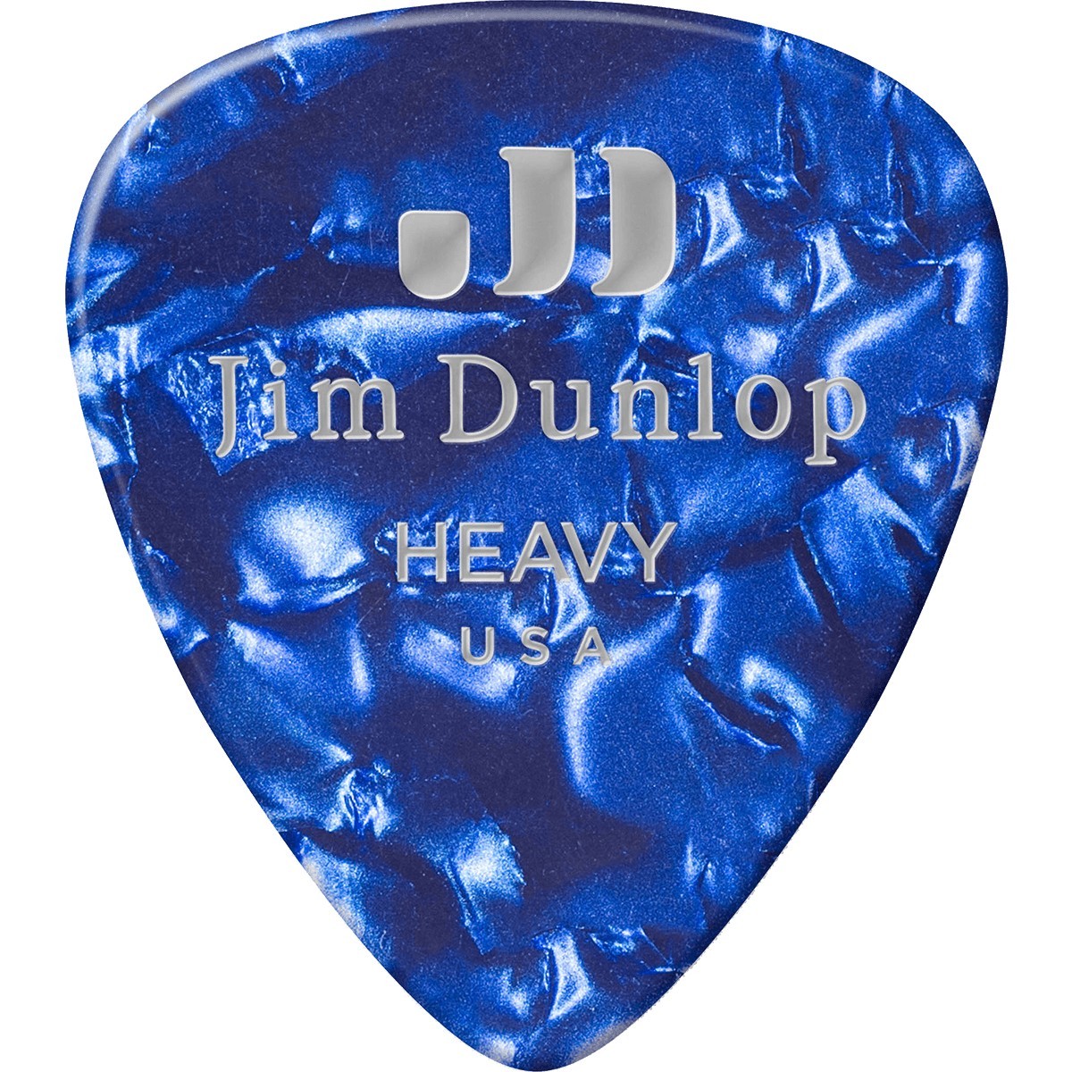 DUNLOP Médiators Celluloid Blue Pearloid