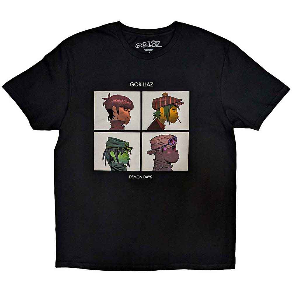T-shirt GORILLAZ Demon Days