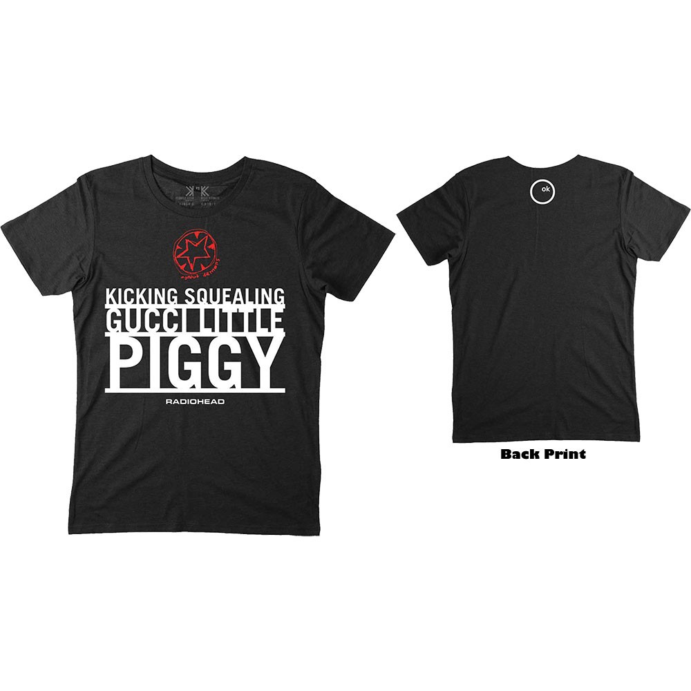 T-shirt RADIOHEAD Gucci Piggy T-shirt RADIOHEAD Gucci Piggy