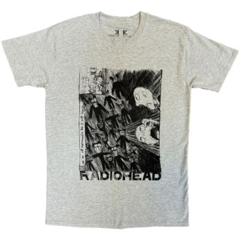 T-shirt RADIOHEAD Scribble