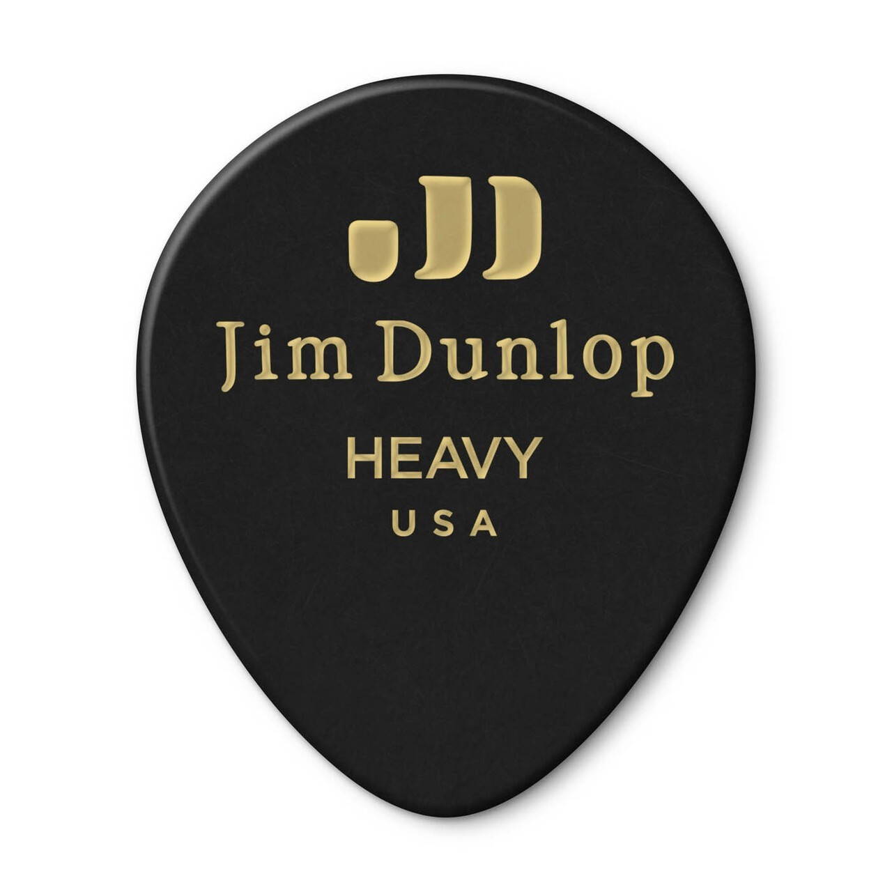 DUNLOP Médiators Celluloid Black Teardrop