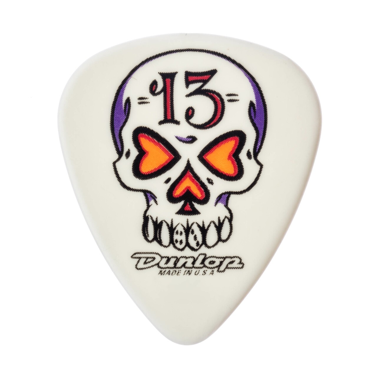 DUNLOP Médiators Alan Forbes Skull x 36 [0,73 mm]