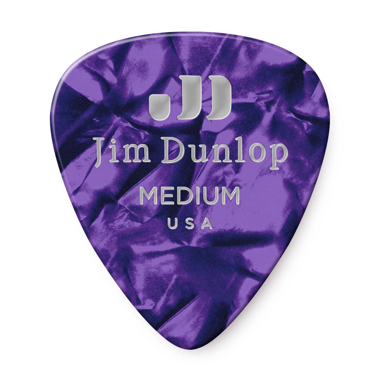 DUNLOP Médiators Celluloid Purple Pearloid