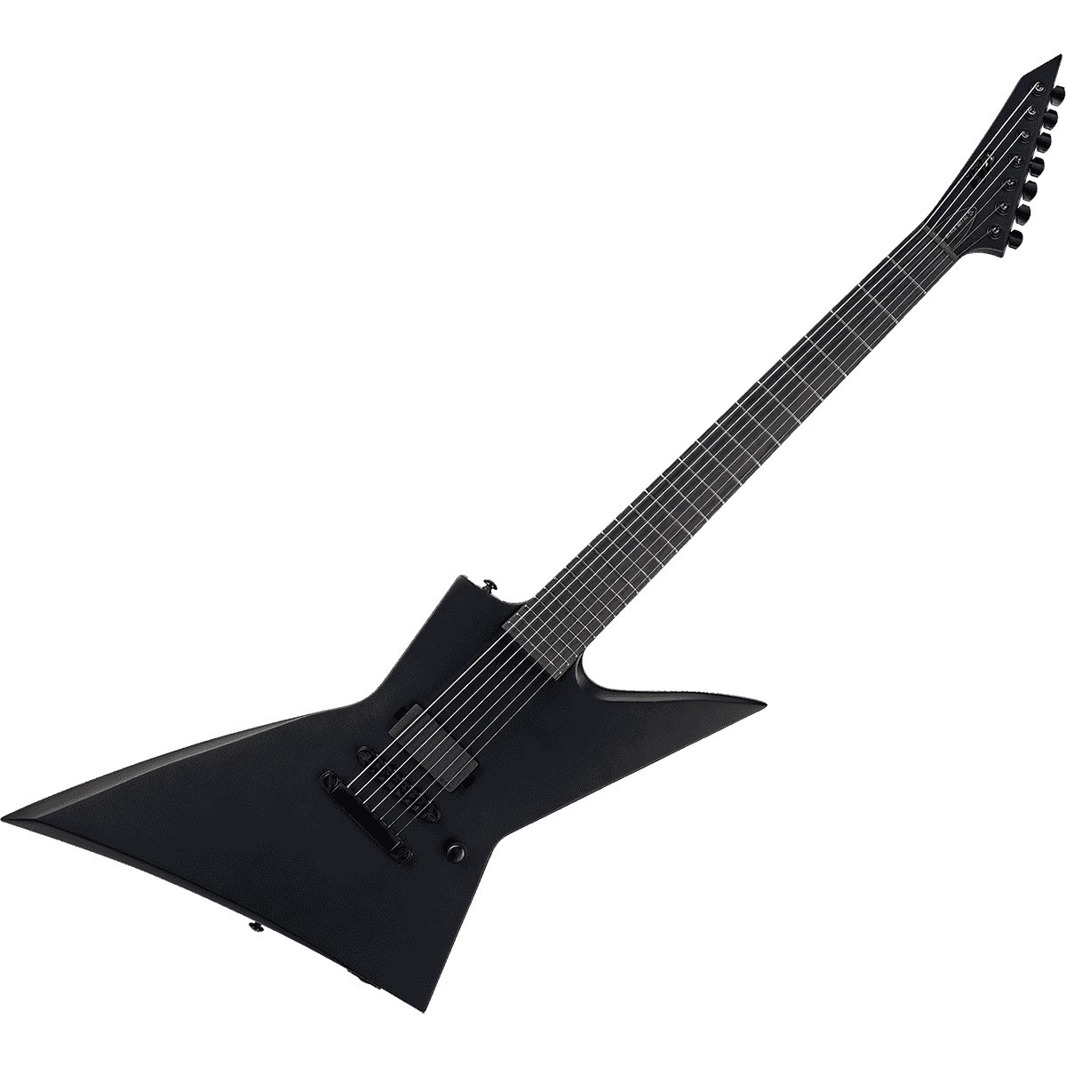 ESP LTD EX 7 Baritone Black Metal