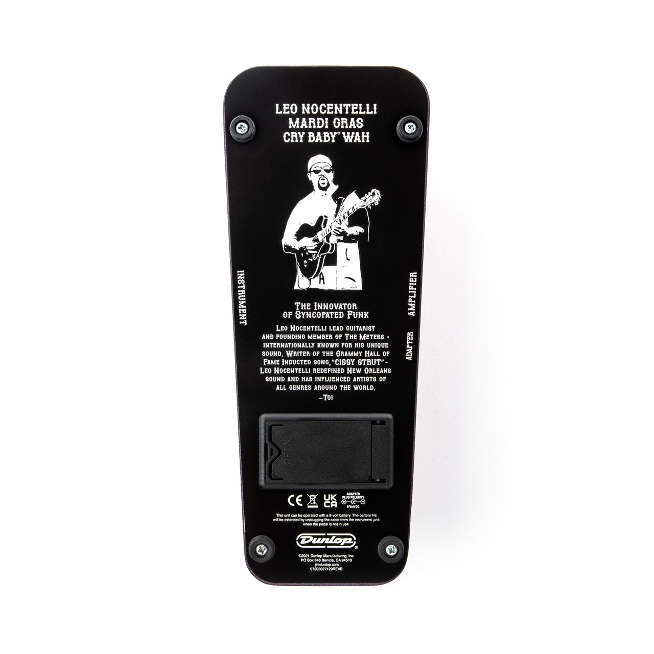 DUNLOP Leo Nocentelli Cry Baby Mardi Gras Wah DUNLOP Leo Nocentelli Cry Baby Mardi Gras Wah