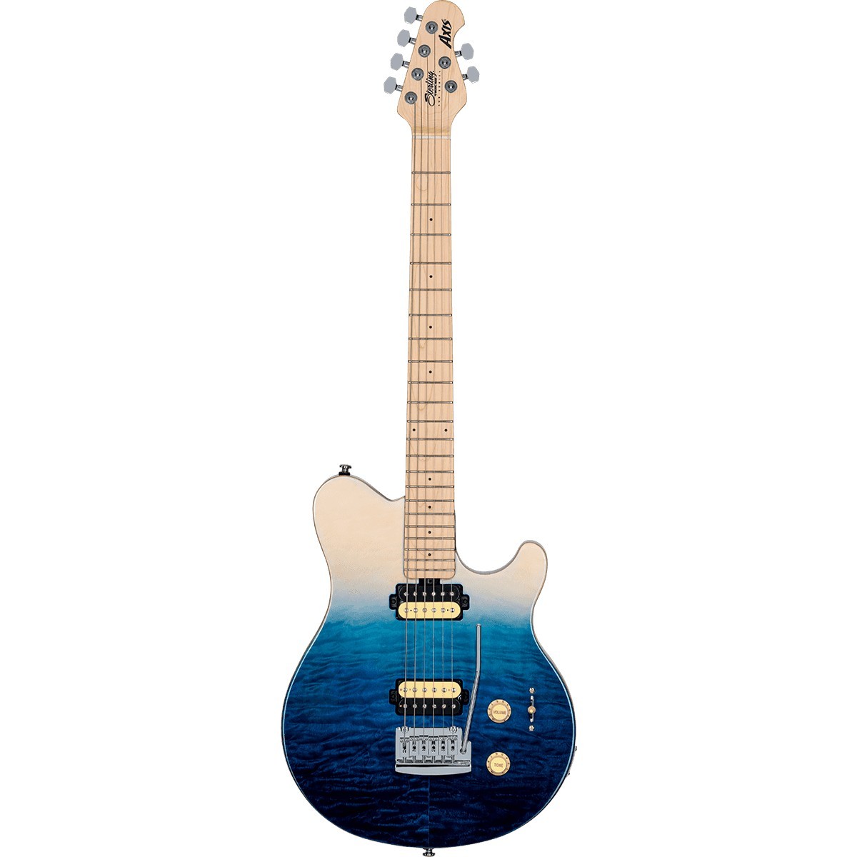 MUSIC MAN STERLING Axis Quilted Maple