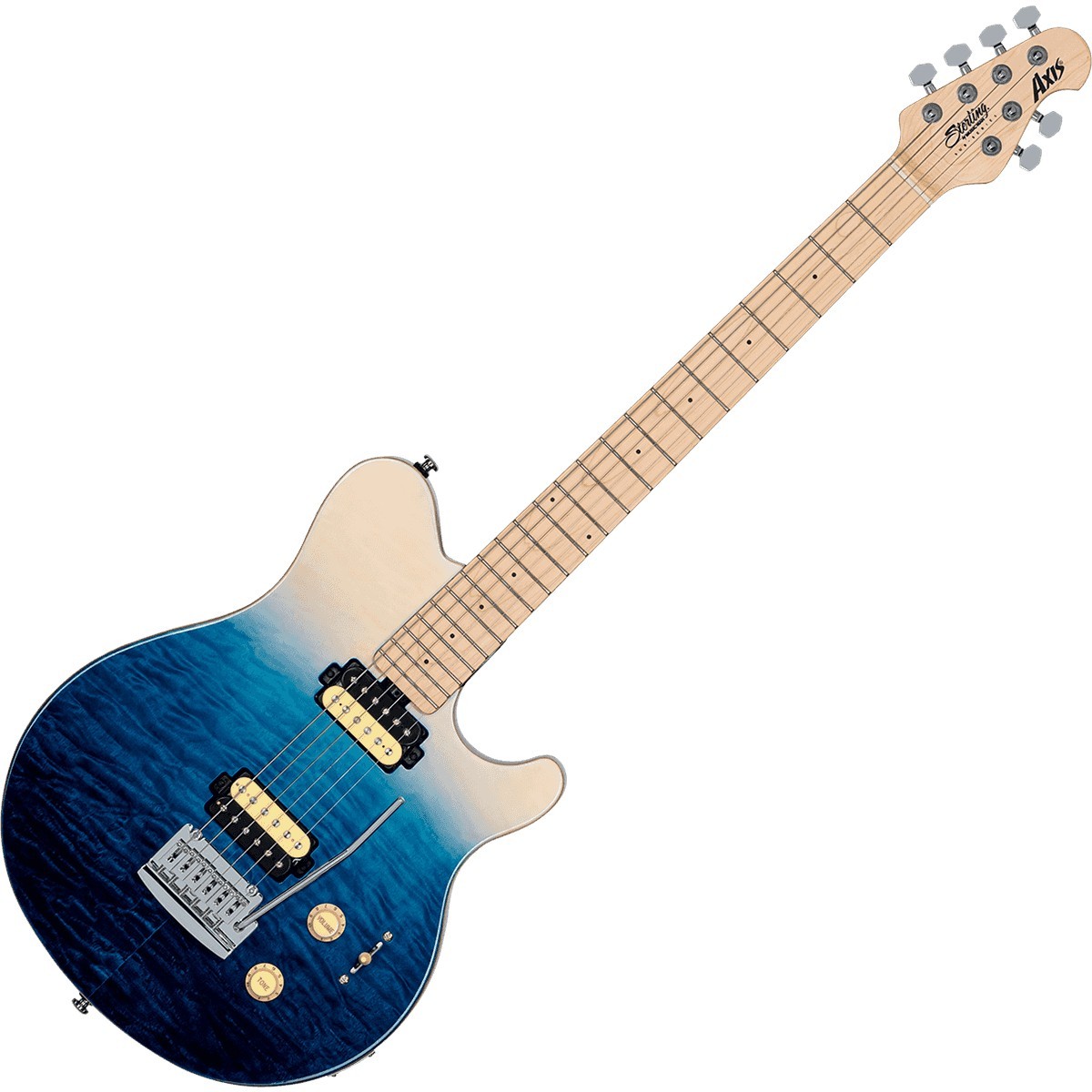 MUSIC MAN STERLING Axis Quilted Maple