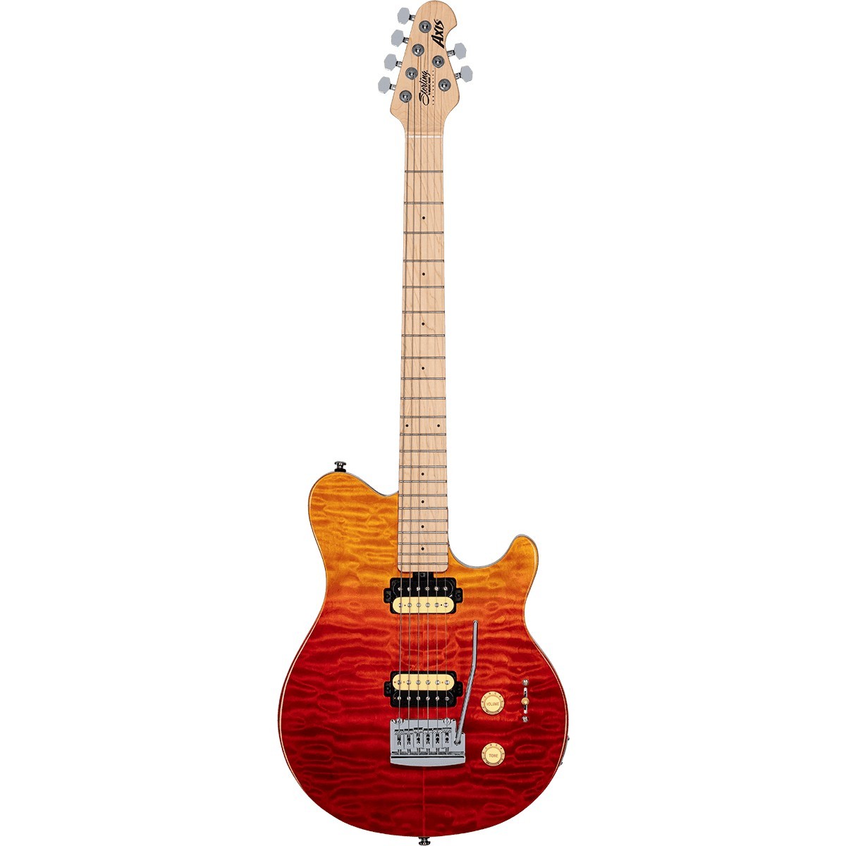 MUSIC MAN STERLING Axis Quilted Maple