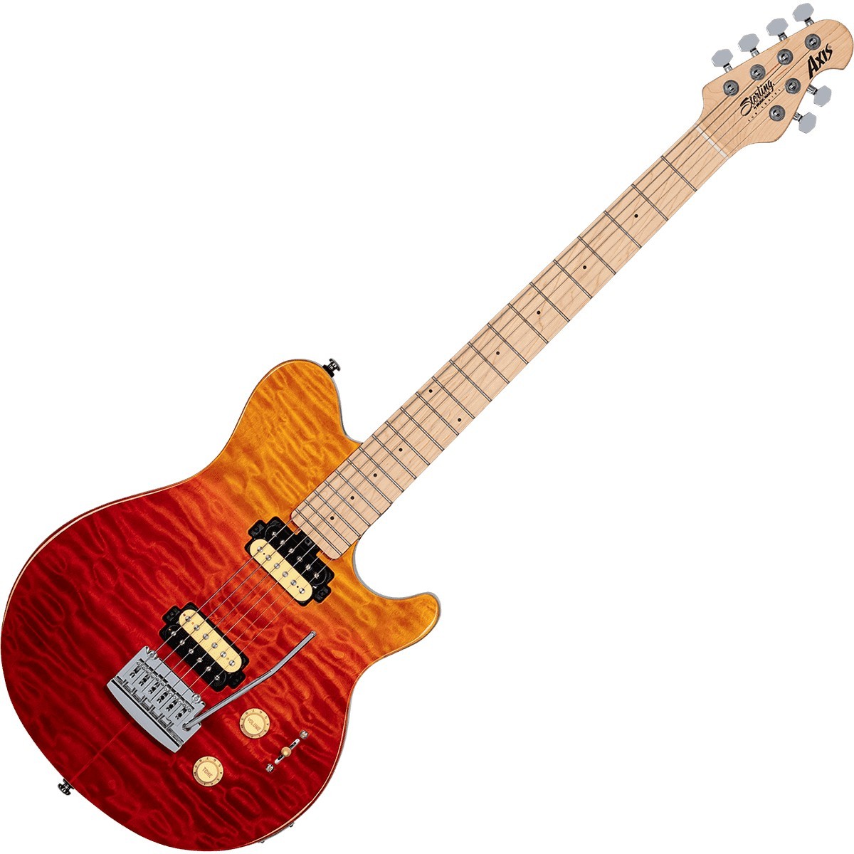 MUSIC MAN STERLING Axis Quilted Maple