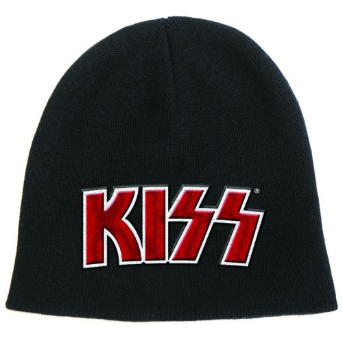 KISS Red on White Logo