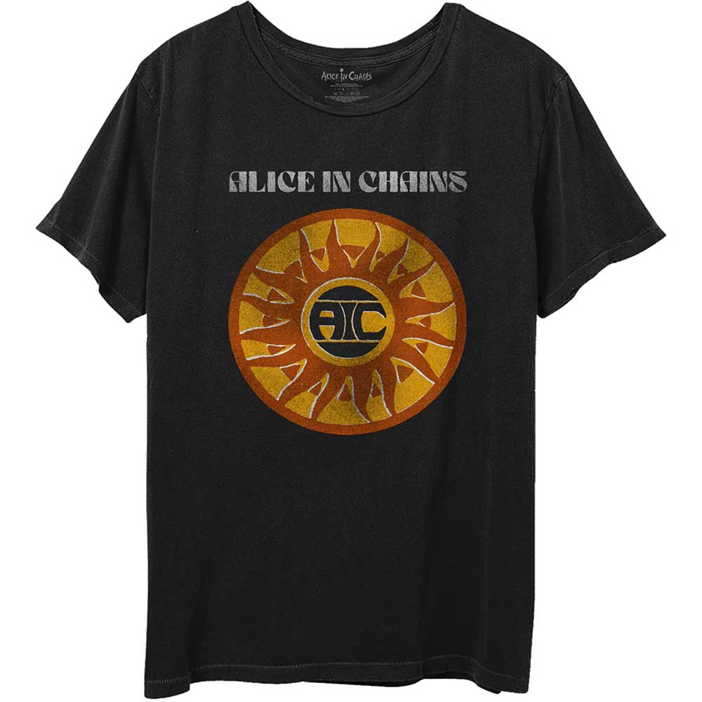 T-shirt ALICE IN CHAINS Circle Sun Vintage