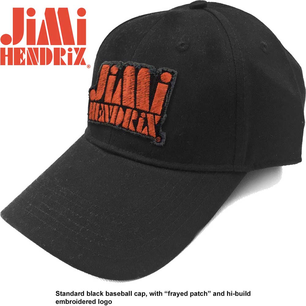 JIMI HENDRIX Orange Stencil Logo