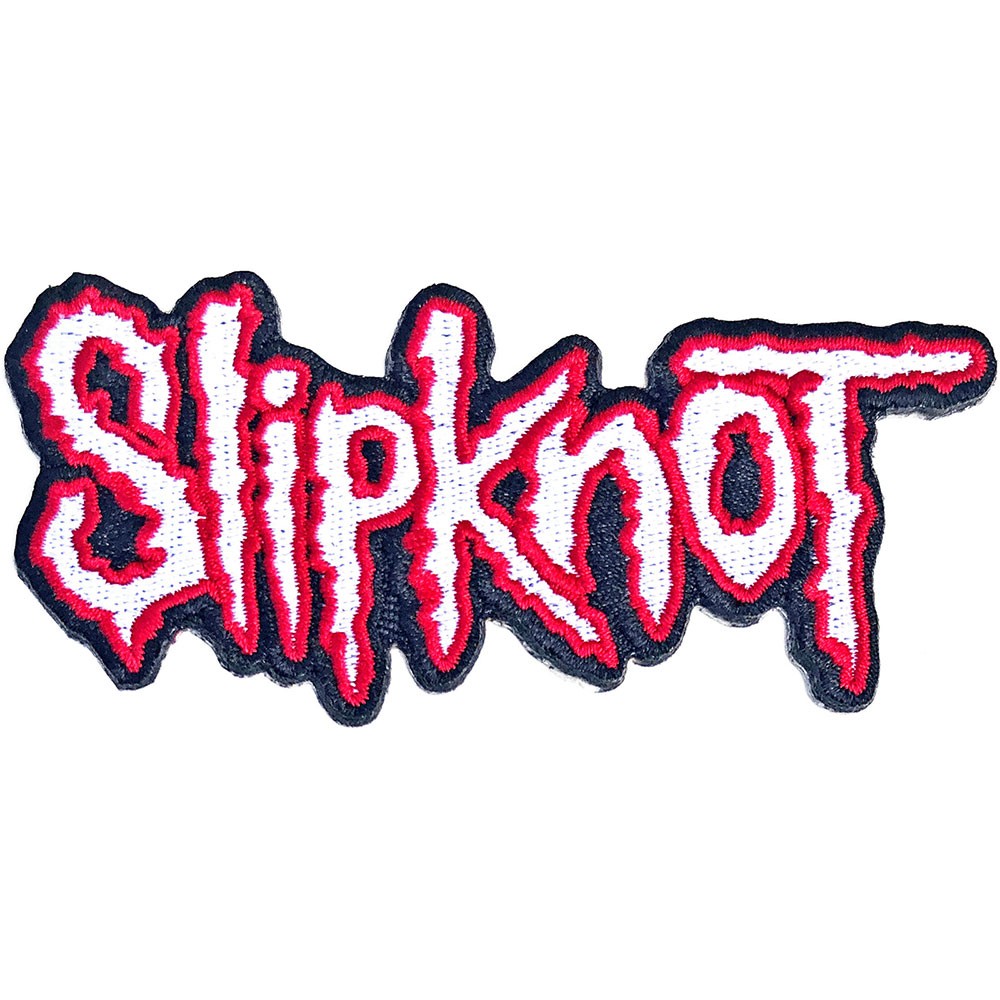 SLIPKNOT Cut Out Logo Red Border