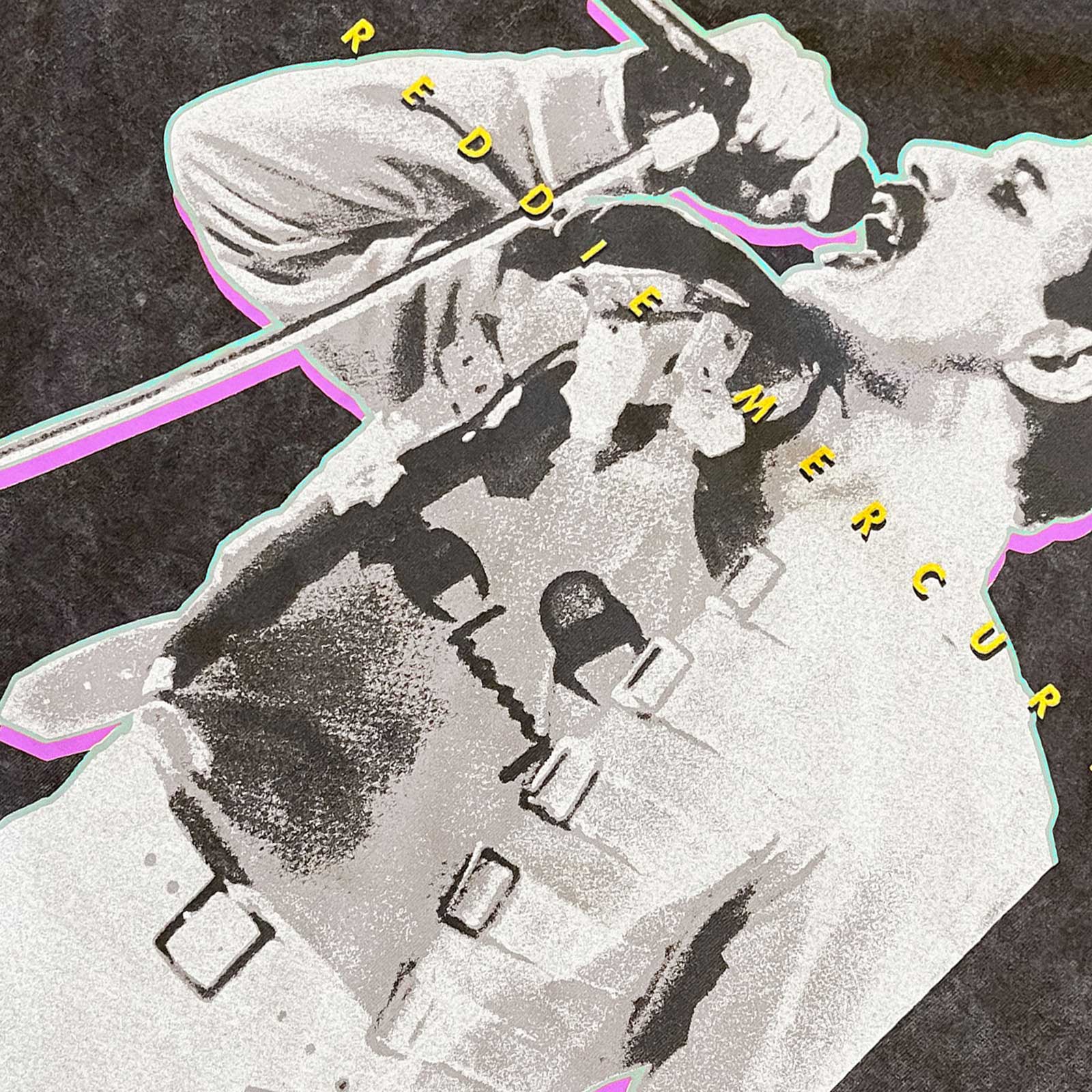 T-shirt FREDDIE MERCURY Glow