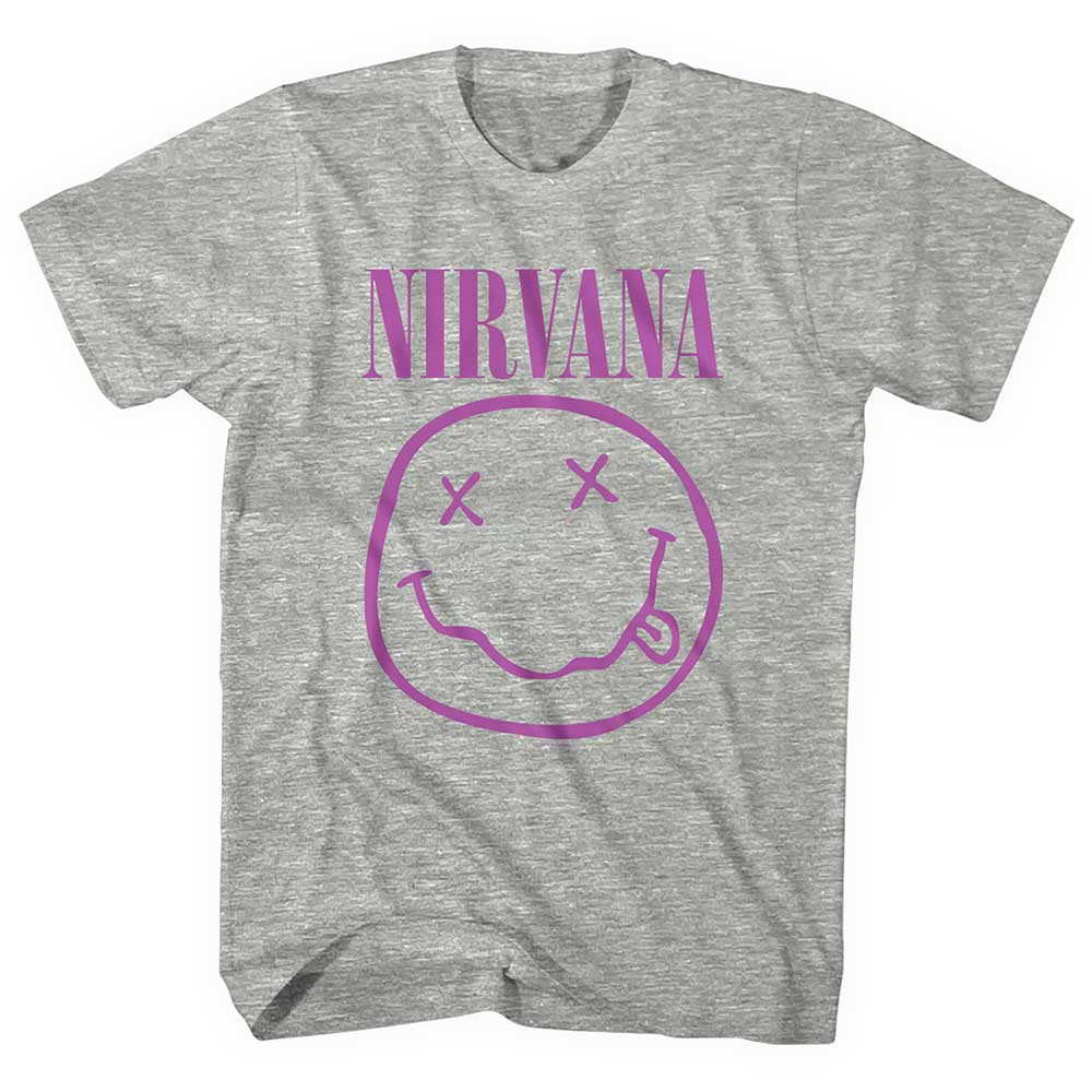 NIRVANA Purple Smiley