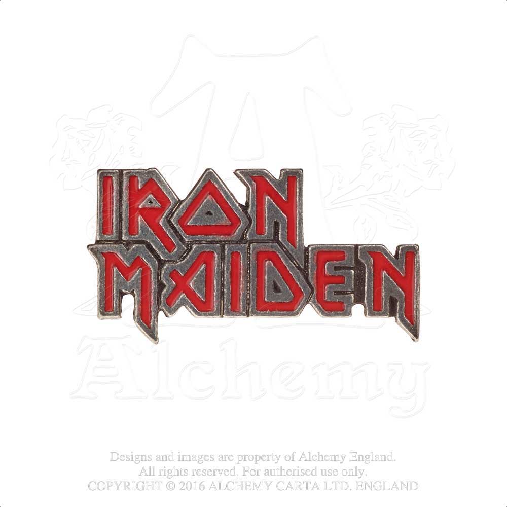 IRON MAIDEN Enamelled Logo