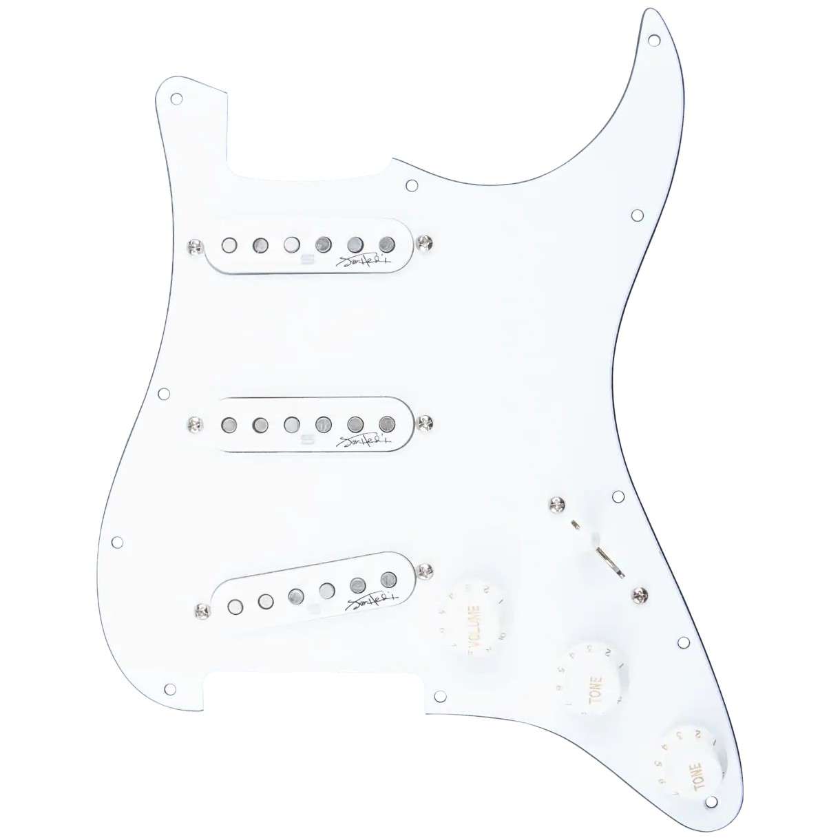 23 SEYMOUR DUNCAN Jimi Hendrix Signature Pickguard Câblé