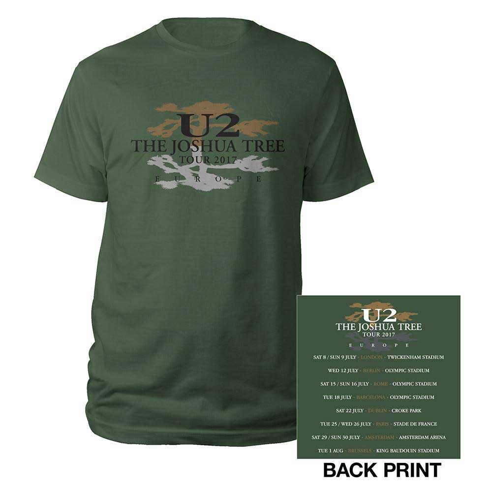 T-shirt U2 Joshua Tree Logo 2017