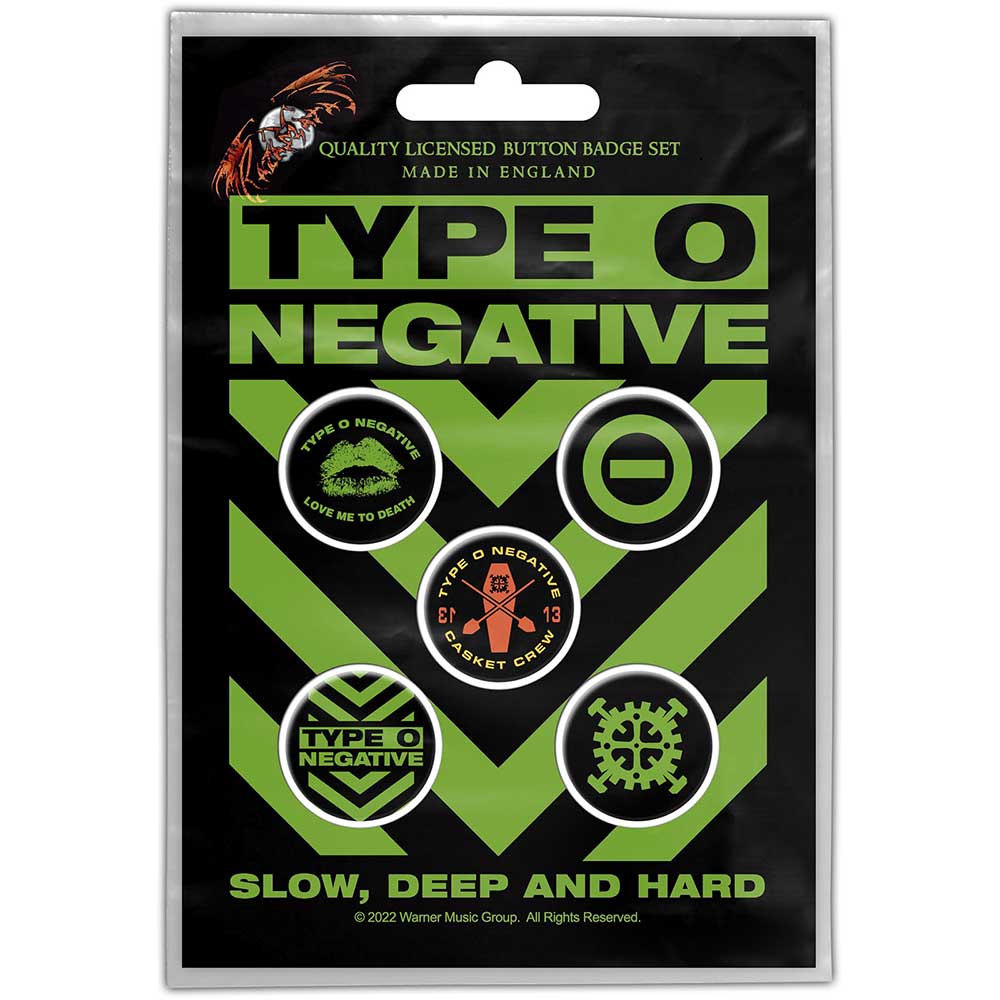TYPE O NEGATIVE Slow Deep And Hard