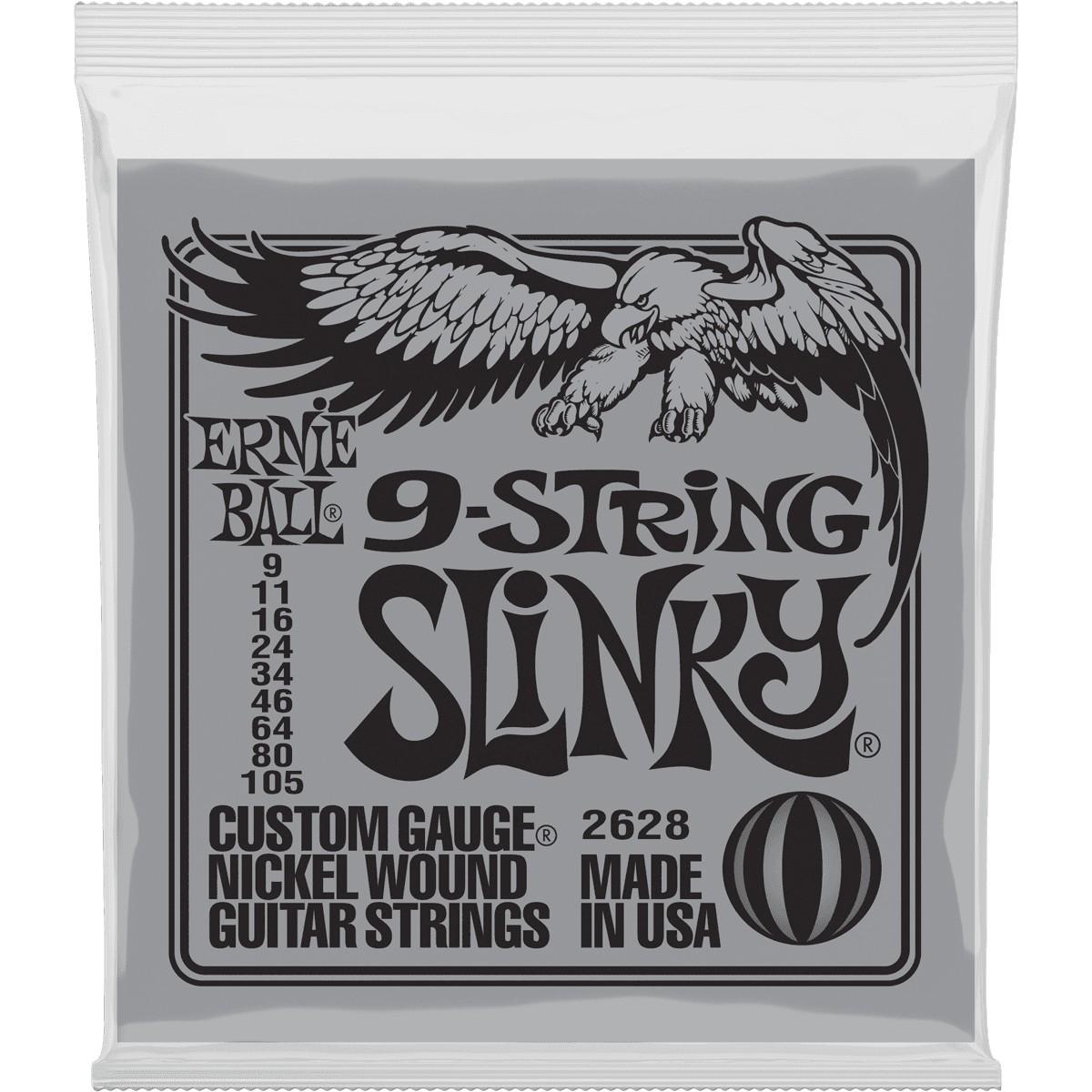 ERNIE BALL Cordes Electriques Slinky Nickel Wound