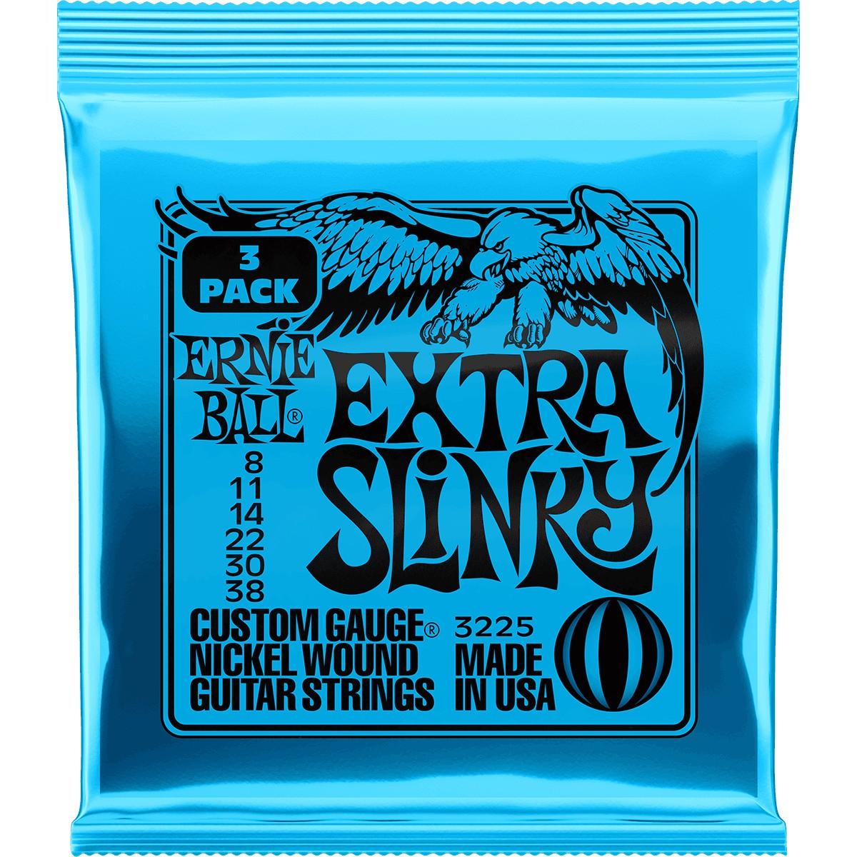 ERNIE BALL Cordes Electriques Slinky Nickel Wound Pack