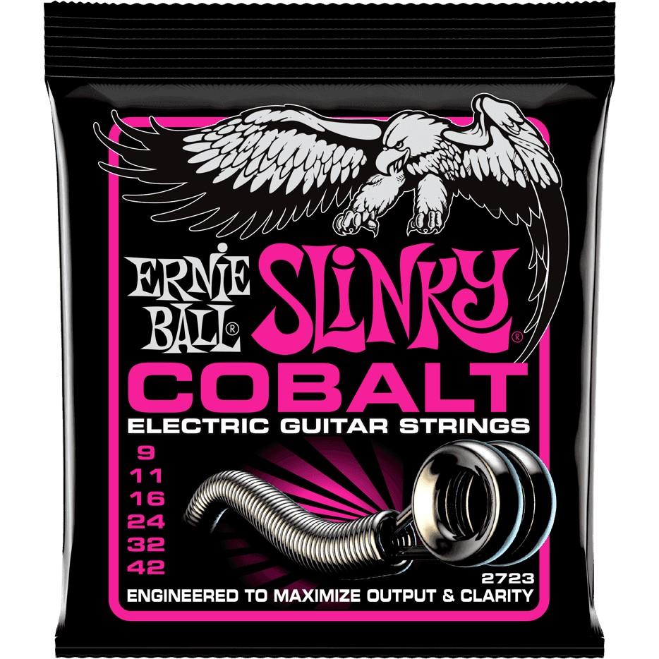 ERNIE BALL Cordes Electriques Slinky Cobalt Super Slinky