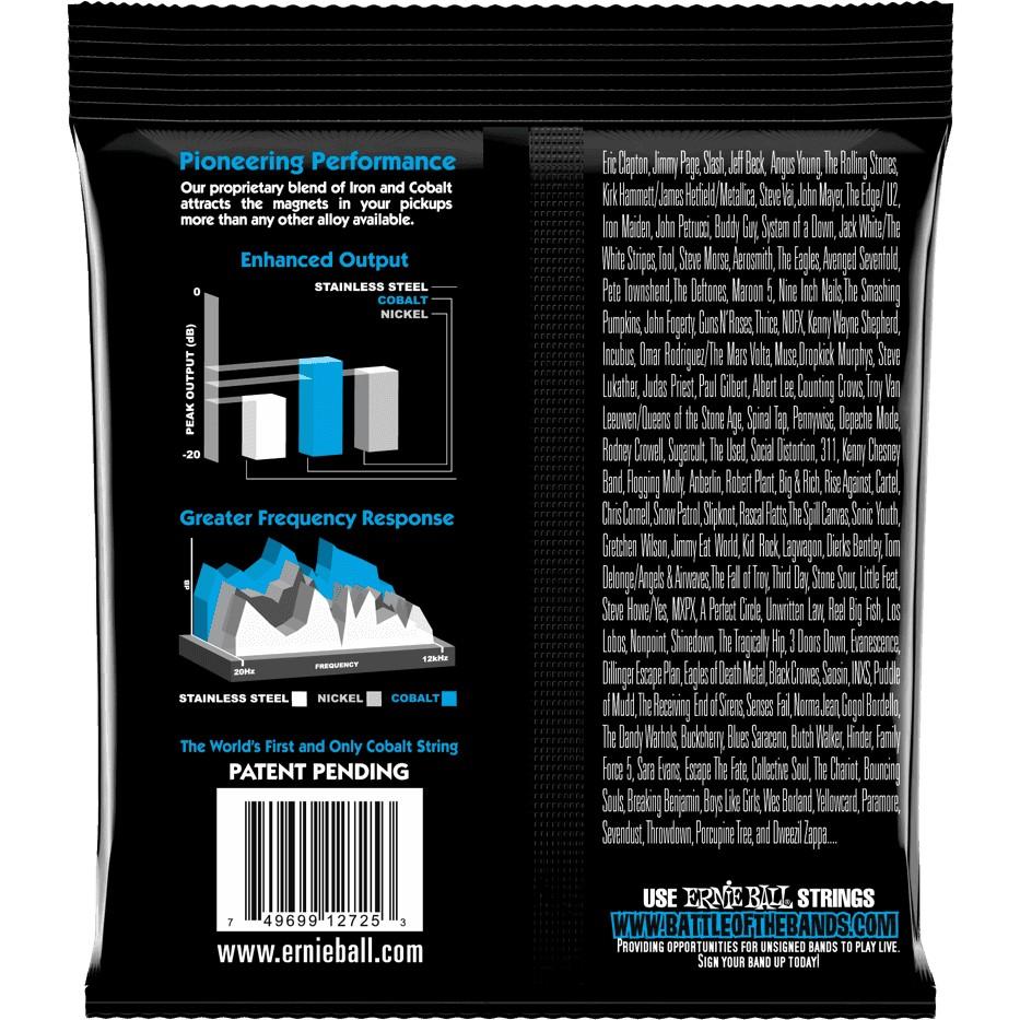 ERNIE BALL Cordes Electriques Slinky Cobalt Extra Slinky ERNIE BALL Cordes Electriques Slinky Cobalt Extra Slinky