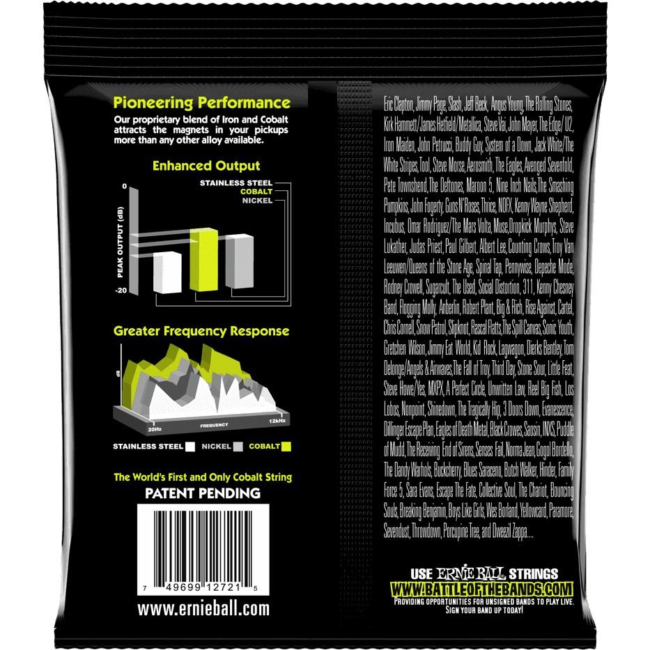 ERNIE BALL Cordes Electriques Slinky Cobalt 7 String Regular Slinky ERNIE BALL Cordes Electriques Slinky Cobalt 7 String Regular Slinky