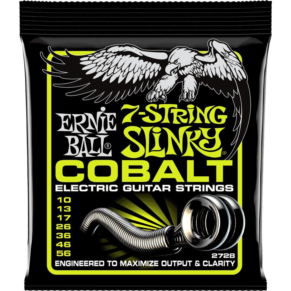 ERNIE BALL Cordes Electriques Slinky Cobalt 7 String Regular Slinky