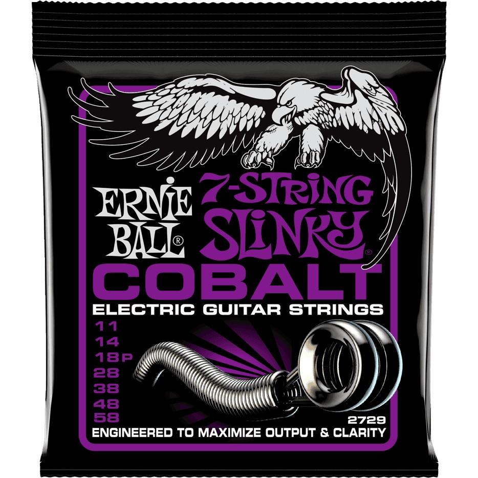 ERNIE BALL Cordes Electriques Slinky Cobalt 7 String