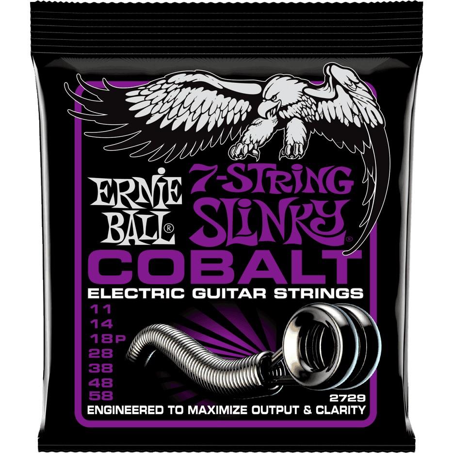 ERNIE BALL Cordes Electriques Slinky Cobalt 7 String ERNIE BALL Cordes Electriques Slinky Cobalt 7 String