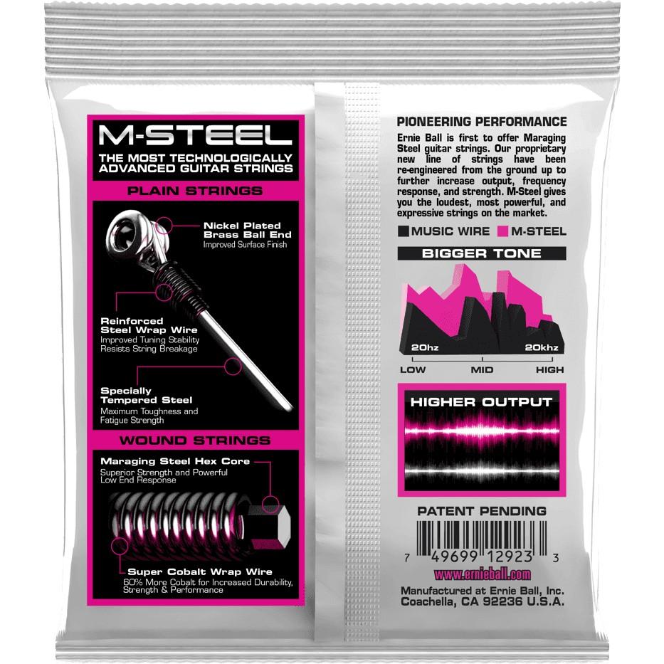 ERNIE BALL Cordes Electriques Slinky M Steel