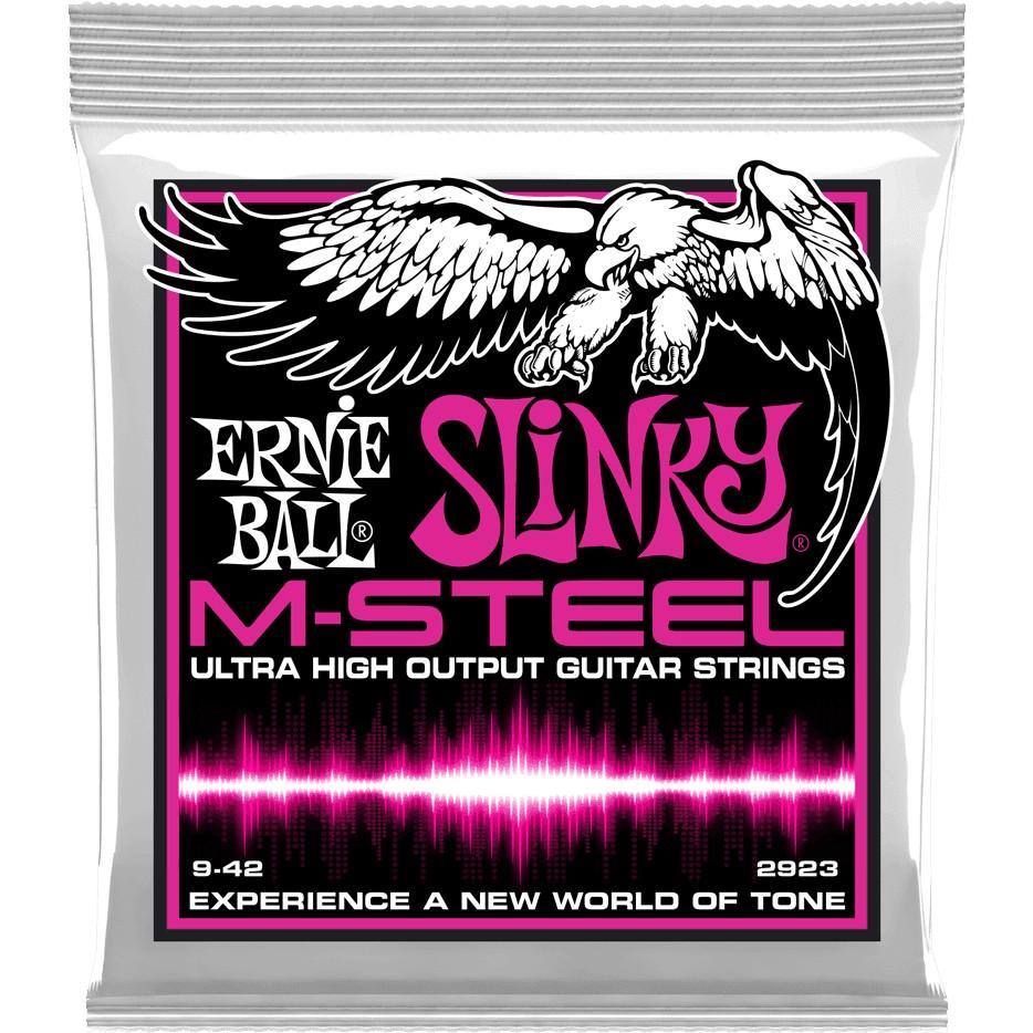 ERNIE BALL Cordes Electriques Slinky M Steel